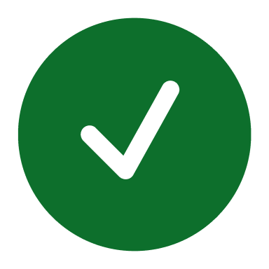 Grüne Statusanzeige der beem App